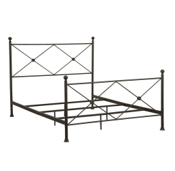Wide Metal Standard Bed