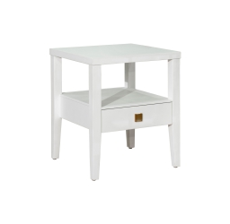 Rhodes Cabinet Smi Furniture, Nadeau Solid Wood End Table With Storage