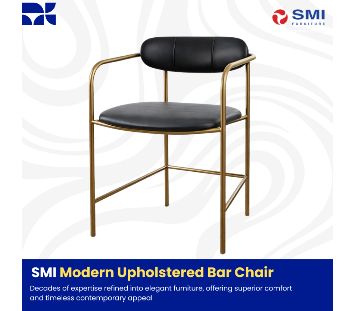 Modern Upholstered bar Chair