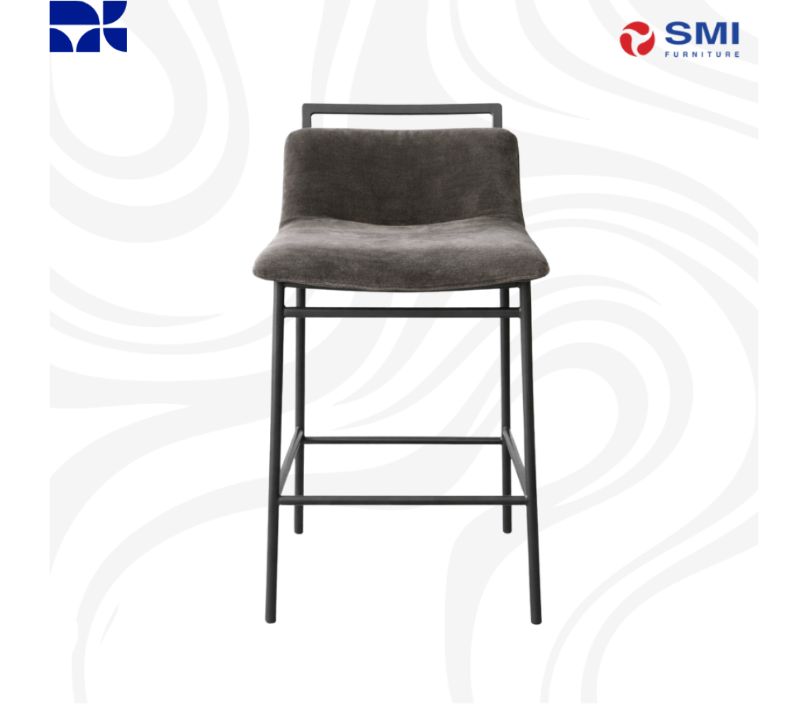 SMI Charcoal Barstool