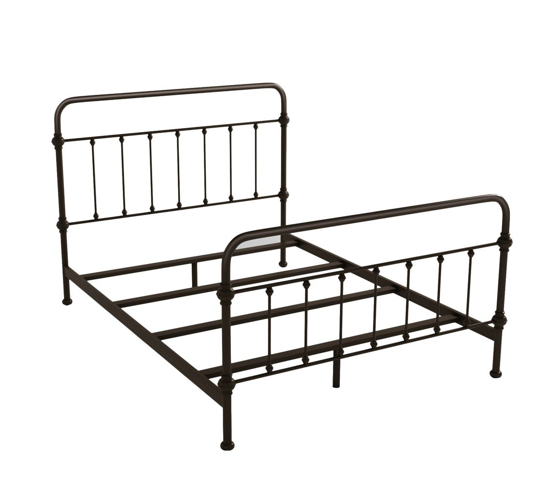 Curve Metal Bed
