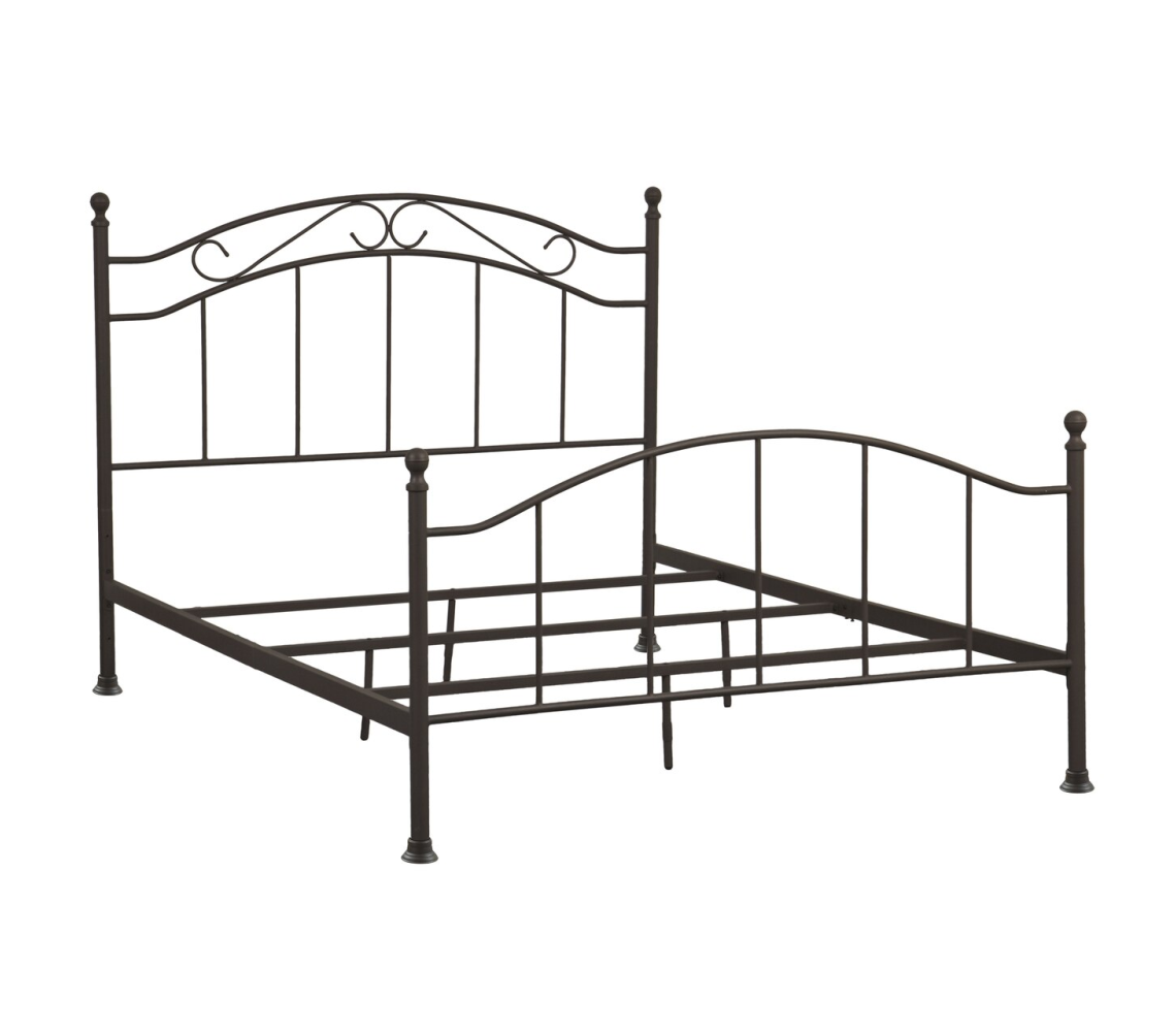 Scroll Metal Bed