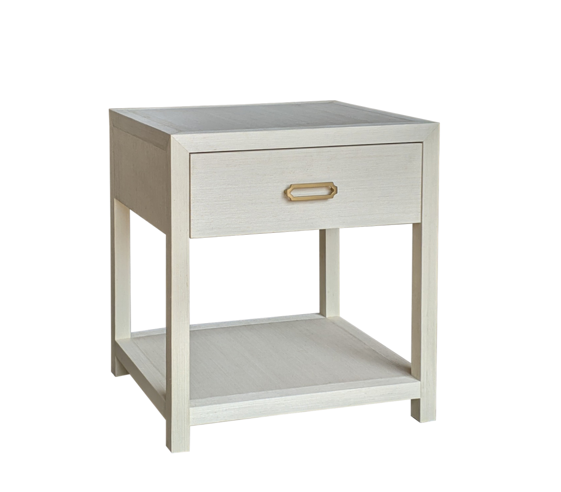 Raffia Nightstand