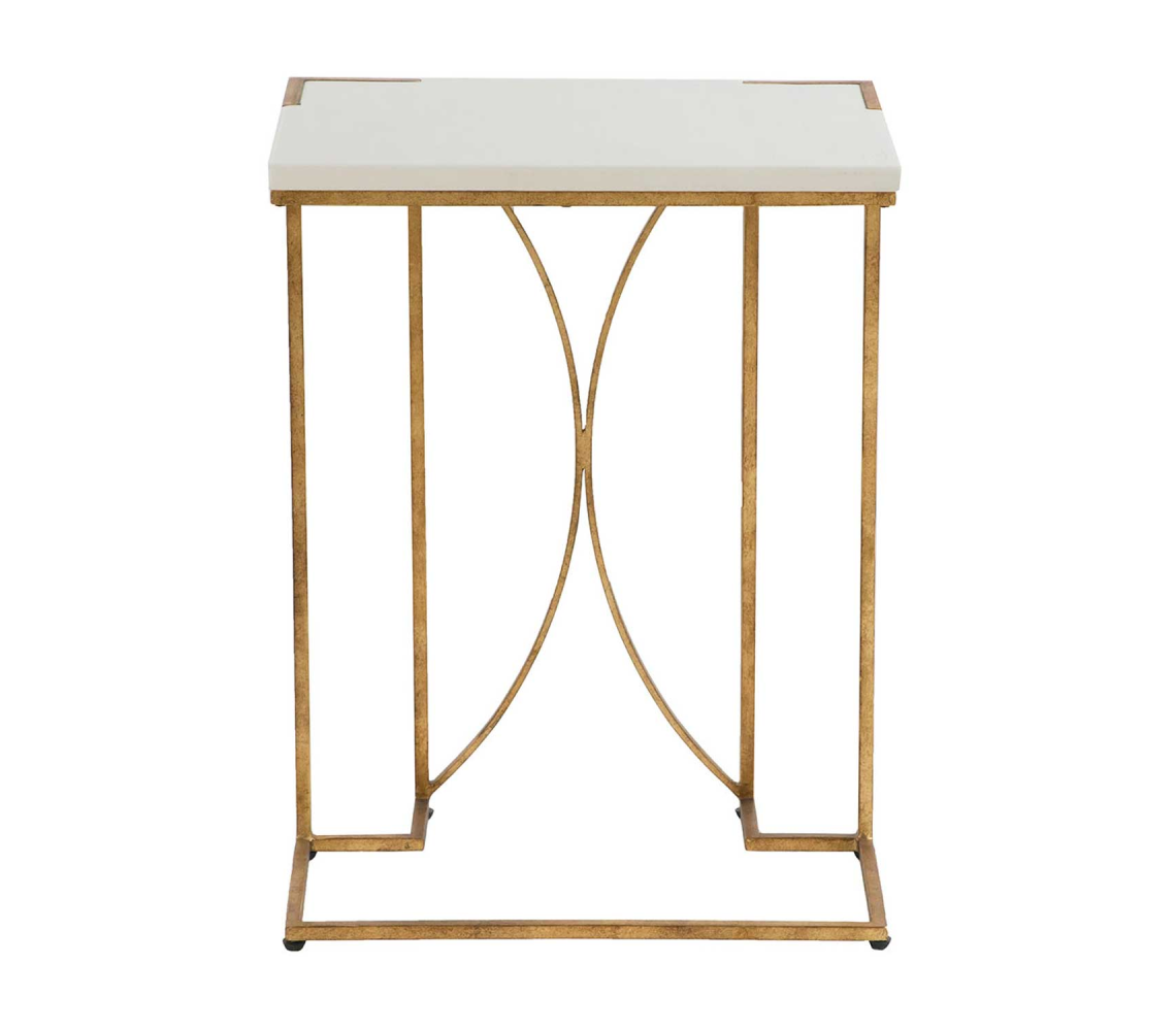 Amber C Table – Gold (G)