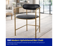 Modern Upholstered bar Chair