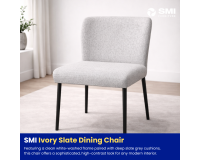 SMI Ivory Slate Dining Chair 