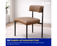 SMI Saddle Loft Industrial Chair