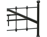Shaker Metal Bed - Black