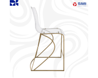 SMI Crystal Gold Glaze Chair