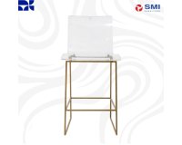 Crystal Gold Barstool