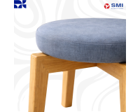 SMI Azure Round Stool