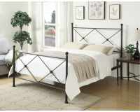 Wide Metal Standard Bed