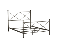 Wide Metal Standard Bed
