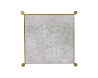 Square Glass Acrylic End Table