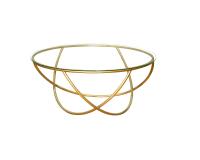 Elegant Round Glass Table