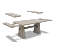 Clichy Extension Dining Table (Hic)