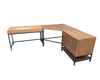 SMI Corner Table with Drawers