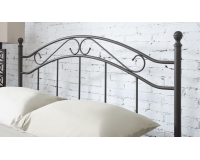 Scroll Metal Bed
