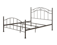 Scroll Metal Bed