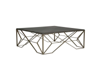 Theodore Coffee Table-Cerused Dark Gray (G)