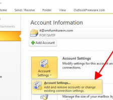 Cách thay đổi họ tên hiển thị trong tài khoản email Outlook