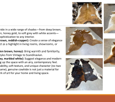 Cowhide