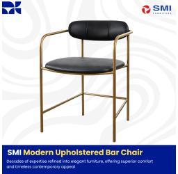 Modern Upholstered bar Chair