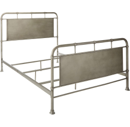 One Box 5-0 Queen Metal Bed