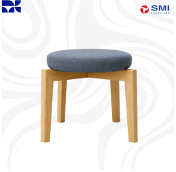 SMI Azure Round Stool