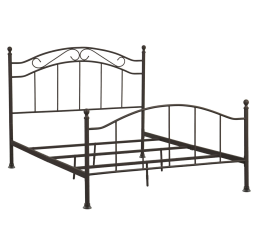 Scroll Metal Bed
